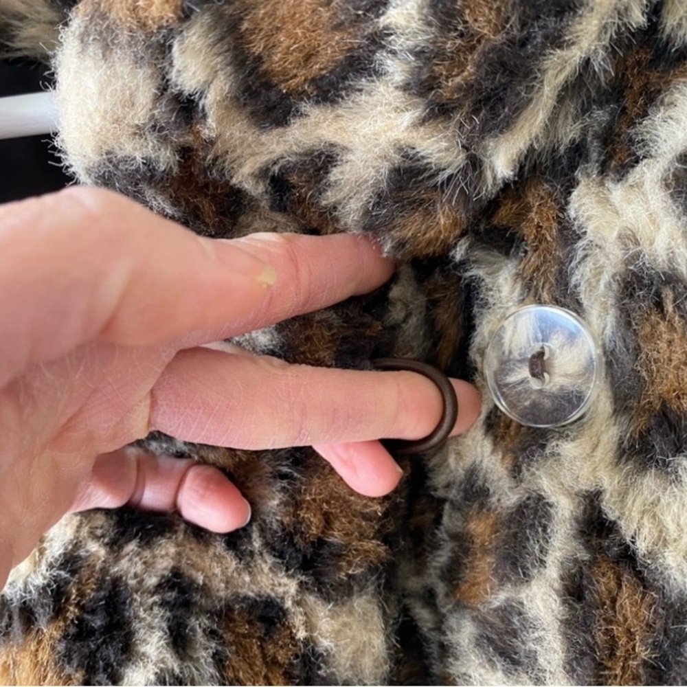 Vintage Olympia Leopard Print Long Coat - Picture 11 of 16